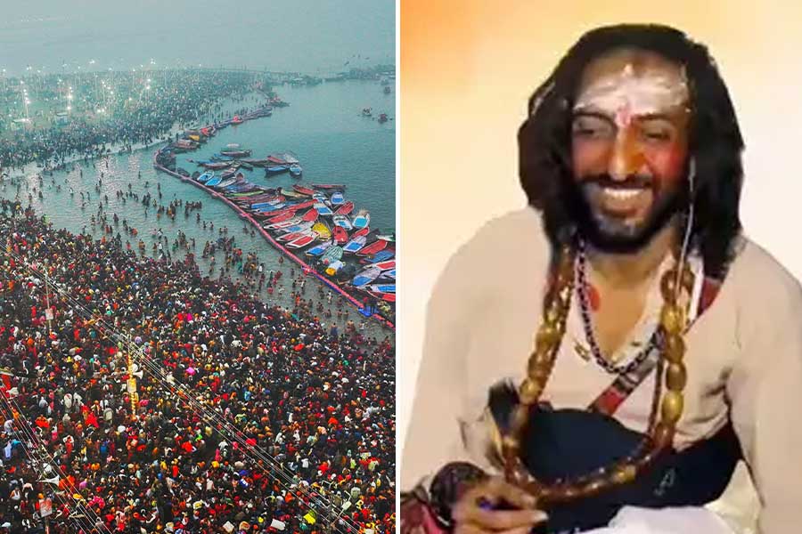 ইঞ্জিনিয়ারিংয়ের পাঠ শেষে আধ্যাত্মিকতার পথে! মহাকুম্ভে নজর কাড়লেন IIT বাবা
