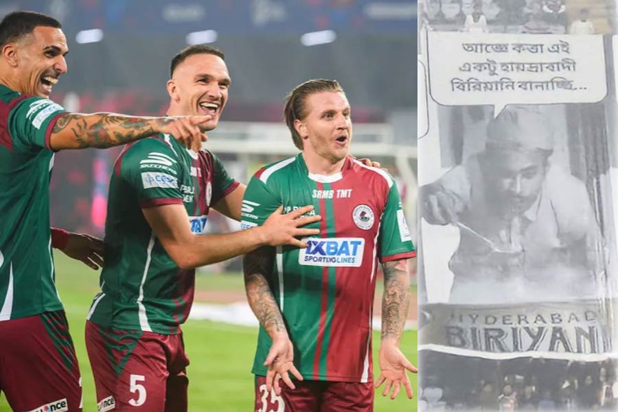 নতুন বছরে হায়দরাবাদি বিরিয়ানি রাঁধল মোহনবাগান! রইল রঙিন গ্যালারির ঝলক
