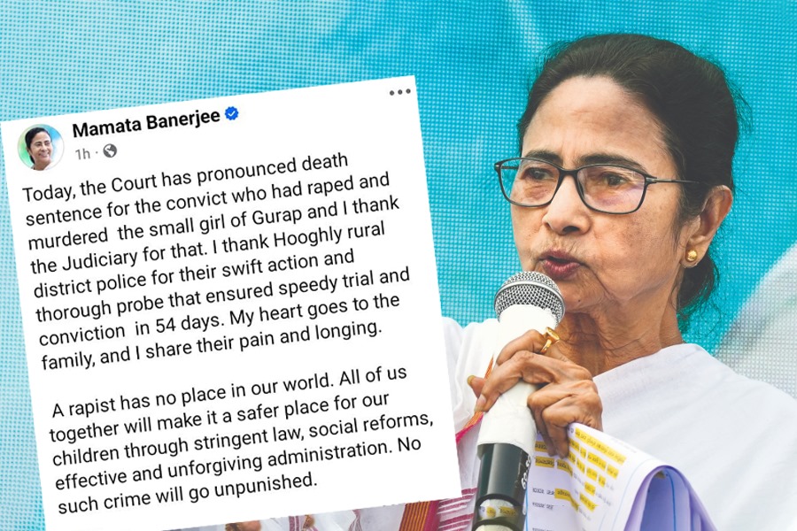 ‘ধর্ষকের দুনিয়ায় কোনও জায়গা নেই’, গুড়াপ ধর্ষণ-খুনে মৃত্যুদণ্ডে বিচারব্যবস্থাকে ধন্যবাদ মমতার