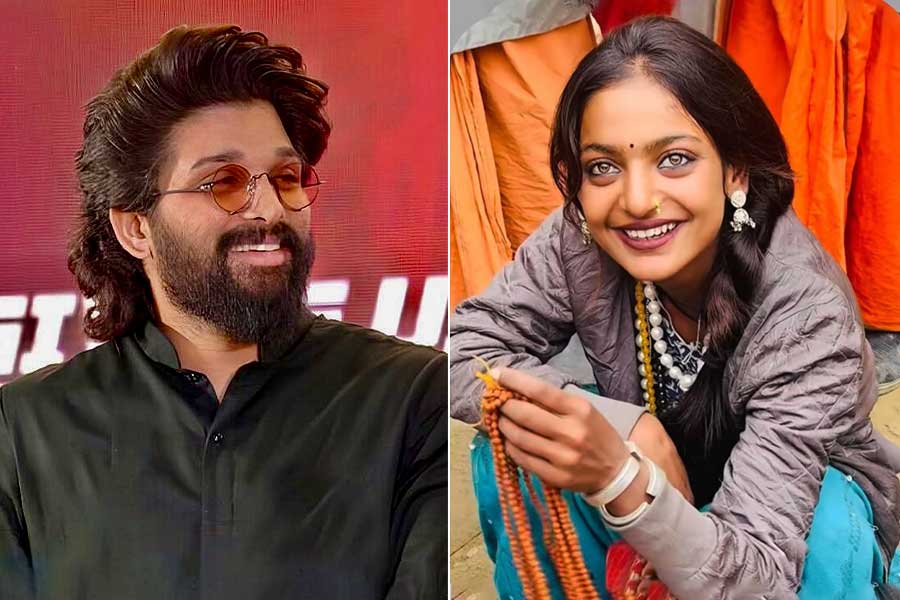 ভাইরাল হয়েই ভাগ্য বদল! আল্লুর নায়িকা হচ্ছেন কুম্ভের মালা বিক্রেতা মোনালিসা?