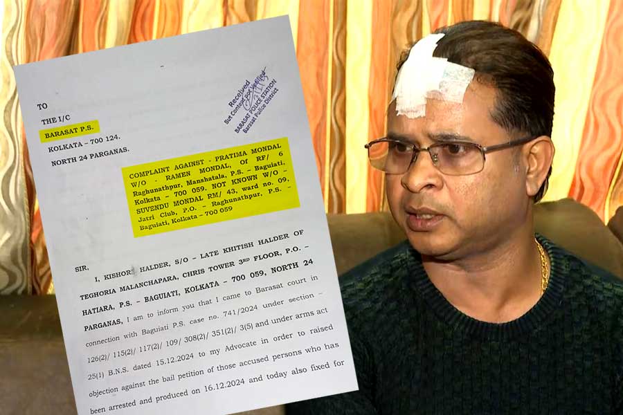 মারধরের পর হুমকি, বারাসত থানায় অভিযোগ বাগুইআটির আক্রান্ত প্রোমোটারের