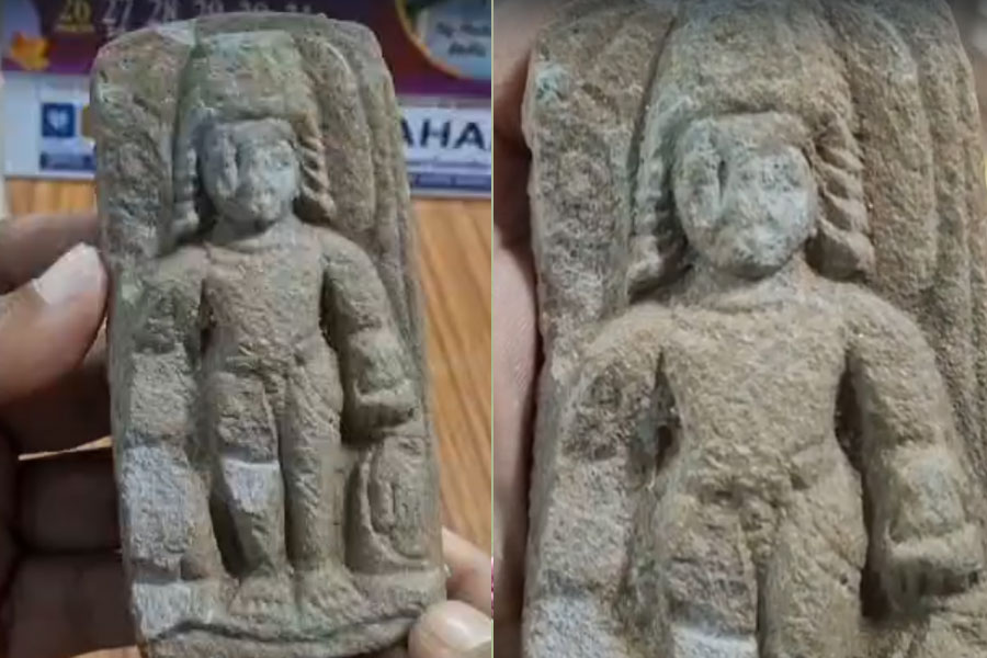 ব্যান্ডেলে উদ্ধার হাজার বছরের পুরনো গুপ্ত যুগের বিষ্ণুমূর্তি? দেখছেন পুরাতত্ত্ব বিভাগের কর্তারা