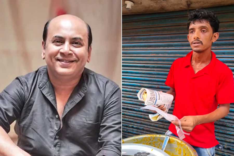 ৩০ টাকায় ৩ টে ! রাজুদার পরোটায় মুগ্ধ ‘একেনবাবু’ অনির্বাণ, সকাল সকাল হইচই কাণ্ড!