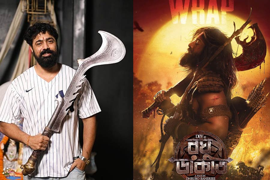 ‘রঘু ডাকাত’ দেব এবার আরও ভয়ানক, রক্তমাখা খড়্গ হাতে হুঙ্কার, ‘ইতিহাস তৈরির পথে…’