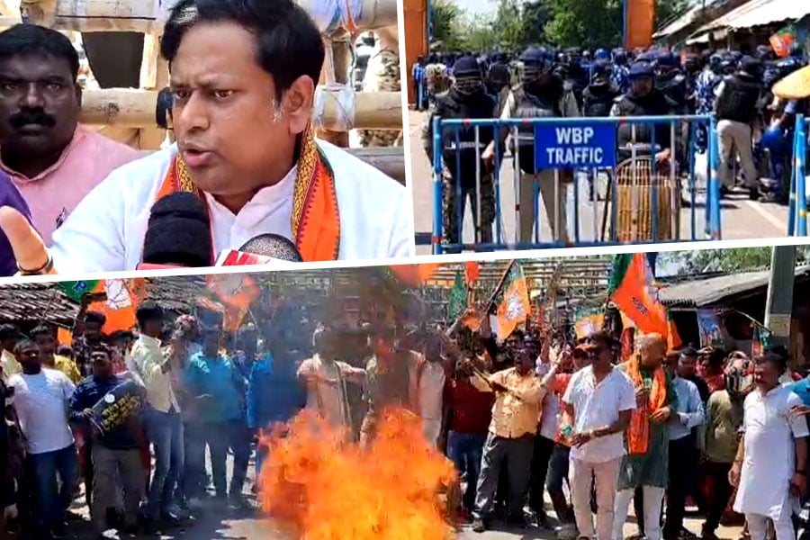 সুকান্তকে বাধা ইংরেজ বাজারে, পুলিশের ভূমিকায় ক্ষোভ বিজেপির রাজ্য সভাপতির
