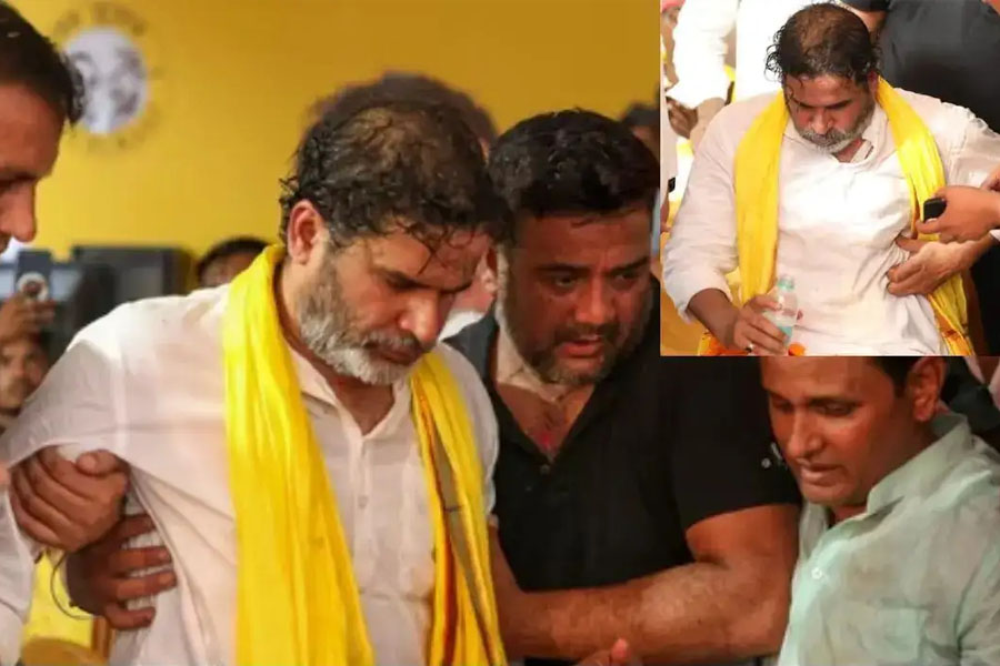 রোড শো চলাকালীন বাইকের ধাক্কা, পাঁজরে গুরুতর আঘাত নিয়ে হাসপাতালে পিকে