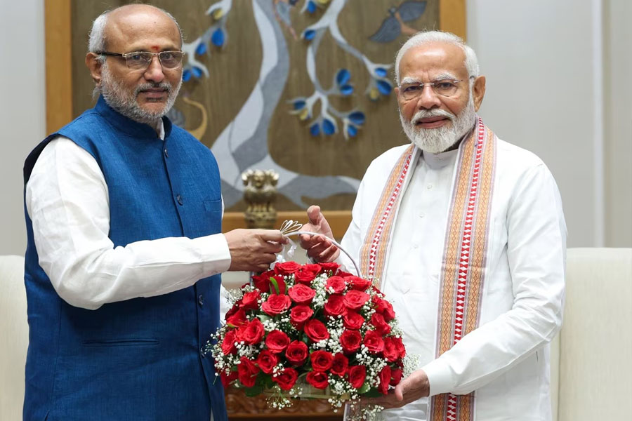 এনডিএ-র উপরাষ্ট্রপতি প্রার্থী সিপি রাধাকৃষ্ণণ, দীর্ঘ বৈঠকের পর ঘোষণা নাড্ডার