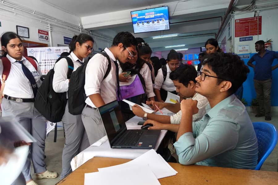 IEM-UEM Group proudly inaugurated the Prof. Satyajit Chakrabarti National Talent Search Examination (SCNTSE-2025)