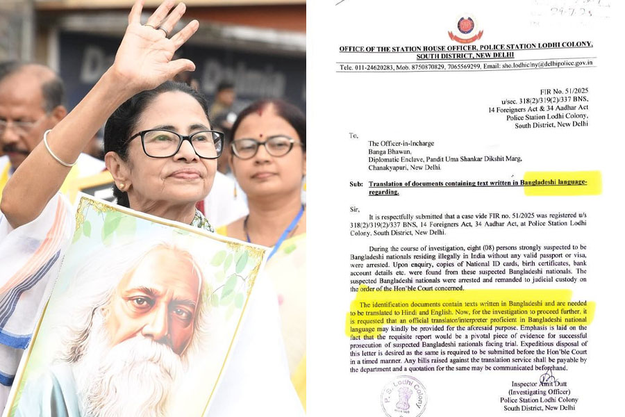 ‘বাংলা’কে ‘বাংলাদেশি’ ভাষার তকমা! দিল্লি পুলিশকে কাঠগড়ায় তুলে সরব তৃণমূল