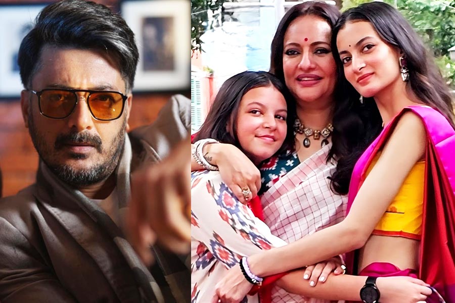 Nilanjana Sharma's Ganesh Chaturthi Puja with daughters