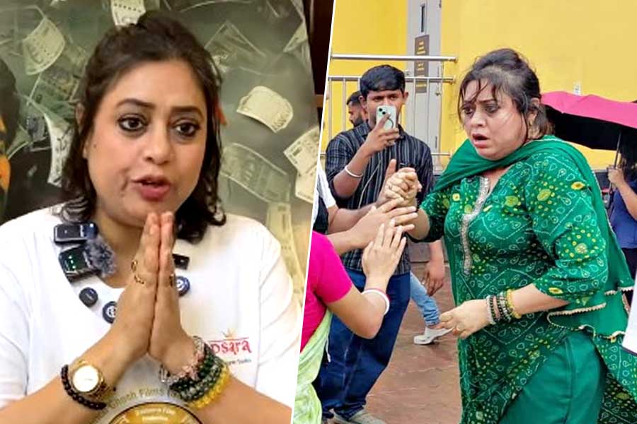 শিয়ালদহ স্টেশনের ঘটনার জের, হাতজোড় করে ক্ষমা চাইলেন অভিনেত্রী কাঞ্চনা
