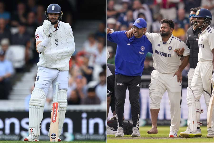 ভাঙা পায়ে পন্থের হাফসেঞ্চুরি, একহাতে সংগ্রাম ওকসের, ফলাফল ভুলে লড়াকুদের জয়গান গাইল সিরিজ