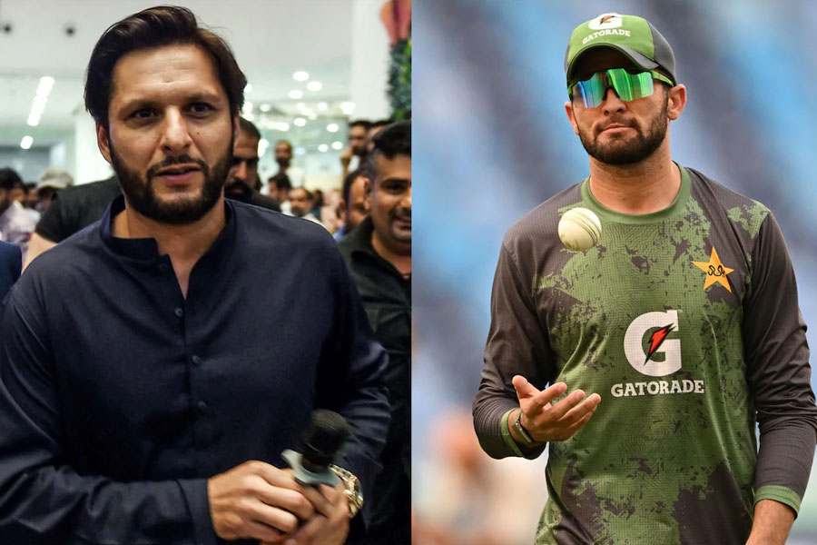 ‘ওকে রান করতে কে বলেছে?’ জামাই আফ্রিদিকে তোপ শ্বশুর আফ্রিদির