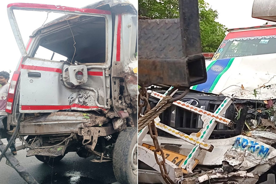 বাগনানে ভয়াবহ দুর্ঘটনা! কতর্ব্যরত অবস্থায় ম্যাটাডোরের ধাক্কায় মৃত্যু কনস্টেবলের