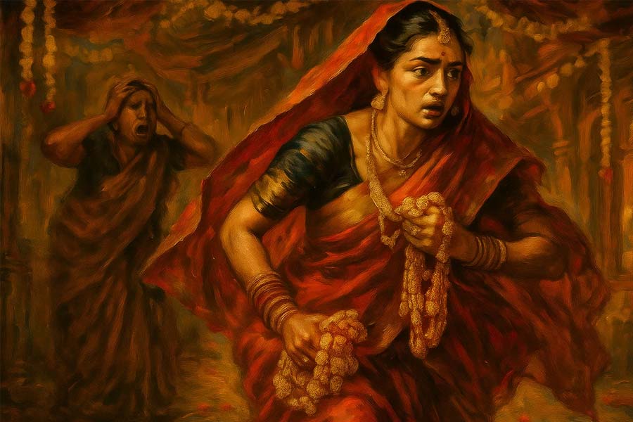 বধূ যখন ডাকাত! ফুলশয্যার রাতেই শাশুড়ির দেওয়া গয়না-টাকা হাতিয়ে চম্পট বউমার