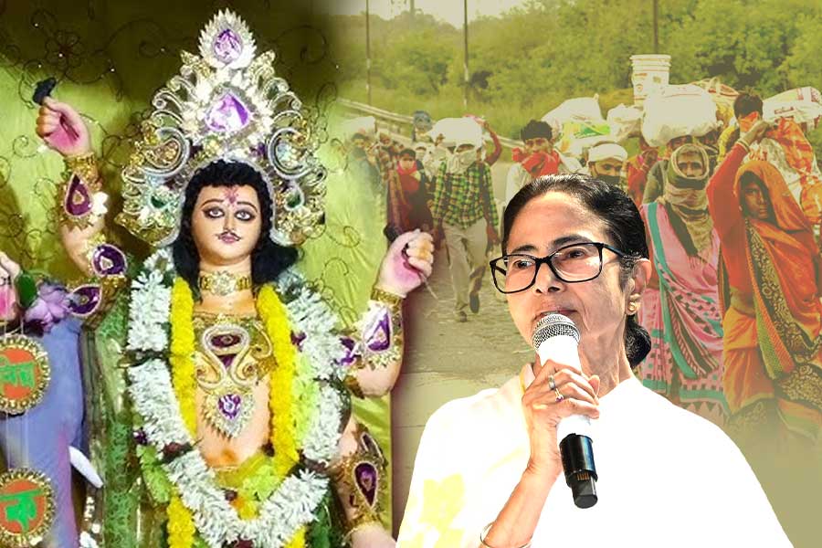 ‘পরিযায়ী শ্রমিকদের সম্মান জানিয়ে সরকারি ছুটি’, বিশ্বকর্মা পুজোর সকালে শুভেচ্ছা মুখ্যমন্ত্রীর