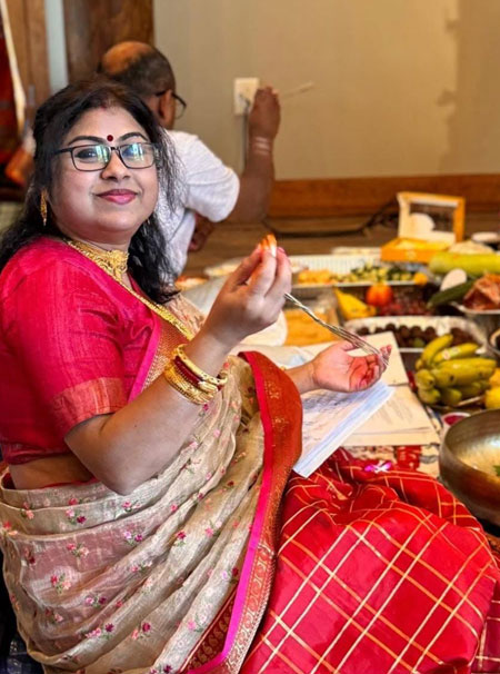 Probashe Durga Puja 2025: Durga Puja preparation in South Carolina, US