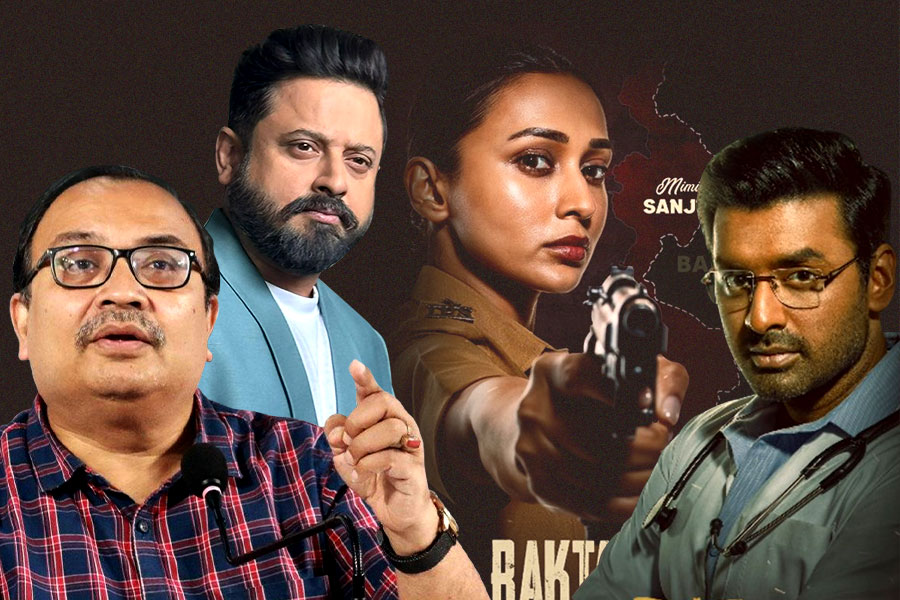 ‘শিবুর উচিত রক্তবীজ ২-এর প্রিমিয়ারে ED-কে আমন্ত্রণ জানানো’, মিমি-অঙ্কুশকে তলবে রসিকতা কুণালের!