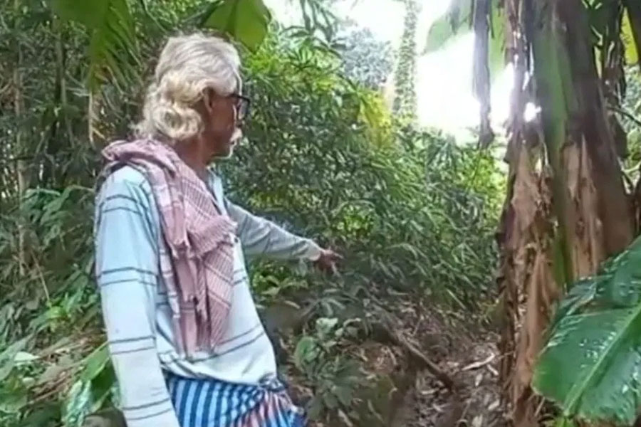 জলাজমিতে পড়ে মানুষের খুলি, হাড়! তুমুল শোরগোল কালনায়
