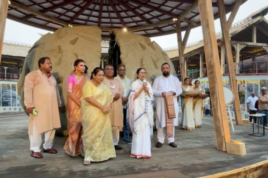 ‘আমার গলাটা ফুলেছে’, অসময়ের বৃষ্টিতে পুজোয় সুস্থ থাকার টিপস দিলেন মমতা