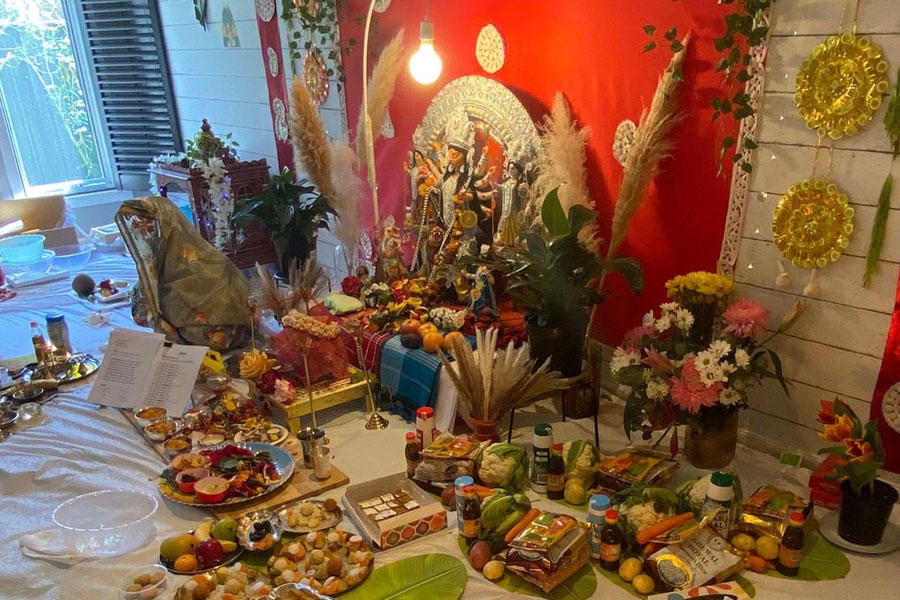 Probashe Durga Puja Durga Puja Preparation in Melbourne Australia
