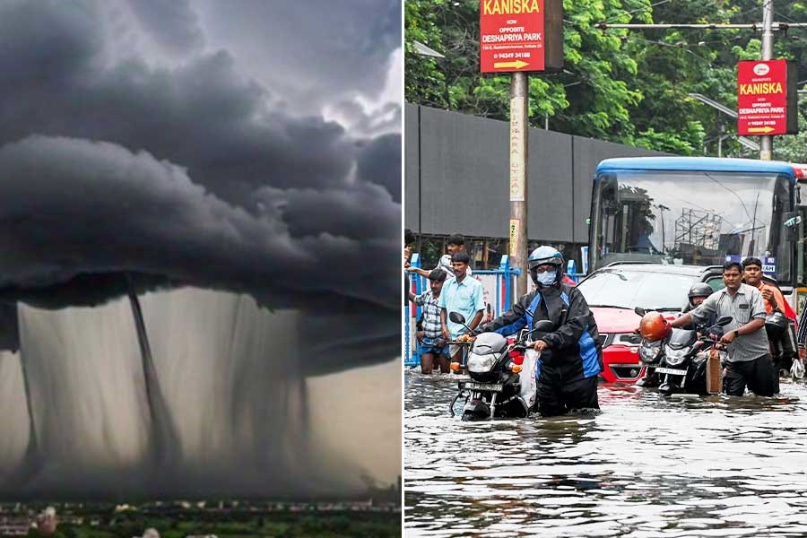 মেঘভাঙা বৃষ্টি নাকি স্রেফ গভীর নিম্নচাপ? কলকাতাকে জলবন্দি করার ‘কারসাজি’ কার?