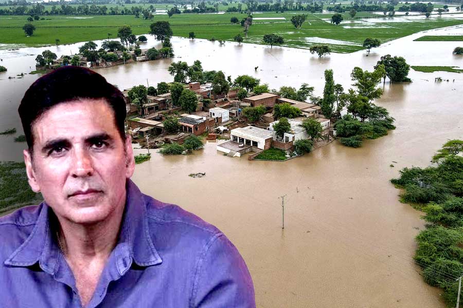 ‘অনুদান নয়, সেবা’, কেরিয়ারে দুর্দশার মাঝেও বন্যাবিধ্বস্ত পাঞ্জাবে ৫ কোটি পাঠালেন অক্ষয় কুমার