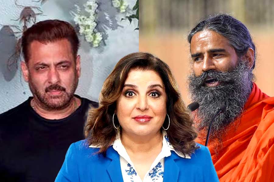 ‘আপনারা দুজনেই এক’, ‘দাবাং’ সলমনের সঙ্গে যোগগুরু রামদেবের তুলনা টেনে বিতর্কে ফারহা খান!