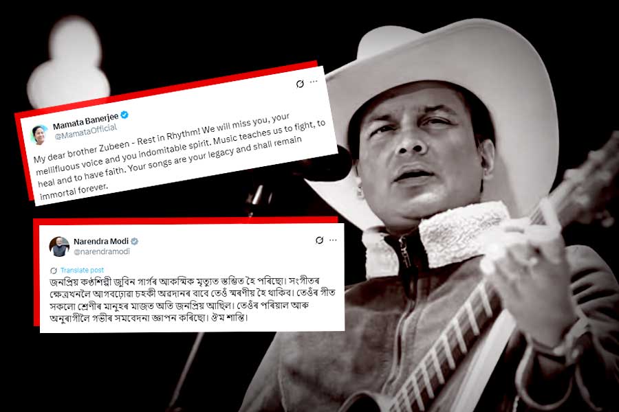 ‘সুরেই থেকো’, ‘প্রিয় ভাই’ জুবিনের মৃত্যুতে শোকবার্তা মমতার, অসমিয়া ভাষায় পোস্ট মোদির