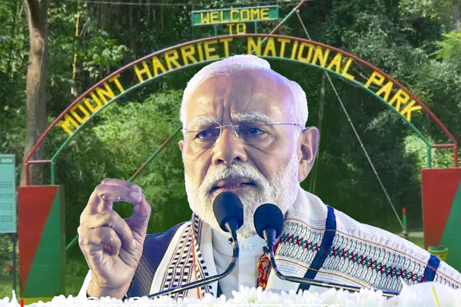 মণিপুরি স্বাধীনতা সংগ্রামীদের কুর্নিশ, মাউন্ট হ্যারিয়েটের নাম বদলে মাউন্ট মণিপুর করার ব্যাখ্যা দিলেন মোদি