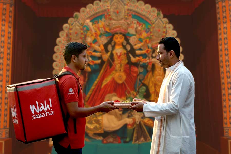 wah swaha will deliver necessary products for Durga Puja 2025