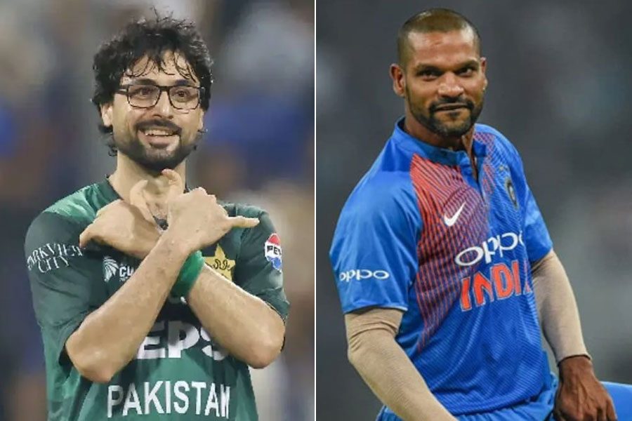 শিখরকে ঘুসি মারতে চান আবরার! এশিয়া কাপে ভারতের ‘চড়’ খেয়েও শিক্ষা হয়নি পাক স্পিনারের?