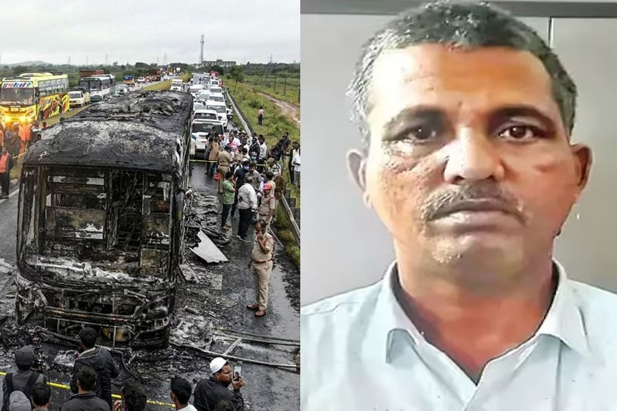 ভুয়ো শংসাপত্রে ড্রাইভিং লাইসেন্স! কুর্নুলের বাস দুর্ঘটনায় পুলিশের জালে চালক