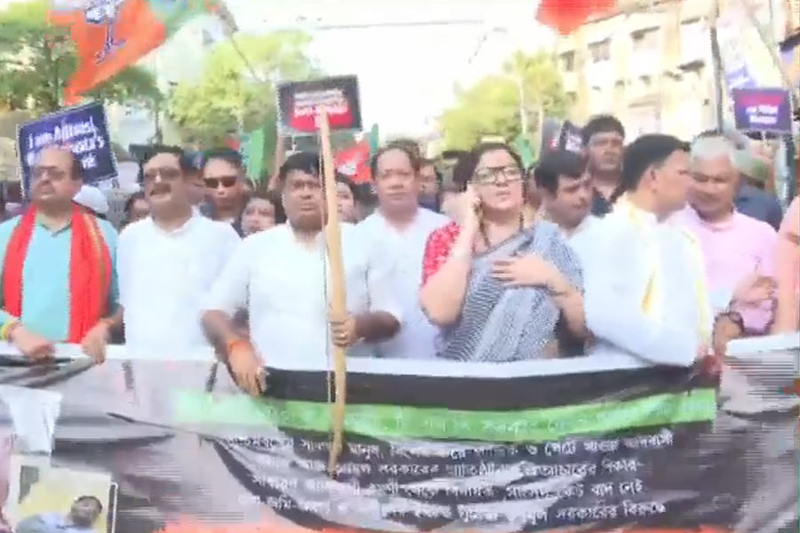বিধানসভা ভোটের আগে আদিবাসী ‘তাস’! ঘরোয়া ‘দ্বন্দ্ব’ ভুলে পথে বঙ্গ বিজেপি নেতা-নেত্রীরা
