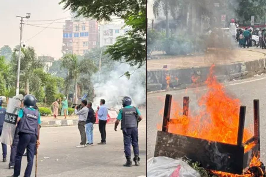 জুলাই সনদ স্বাক্ষর নিয়ে রণক্ষেত্র ঢাকা, সংসদ ভবন চত্বরে পুলিশ-জুলাই যোদ্ধা সংঘর্ষ