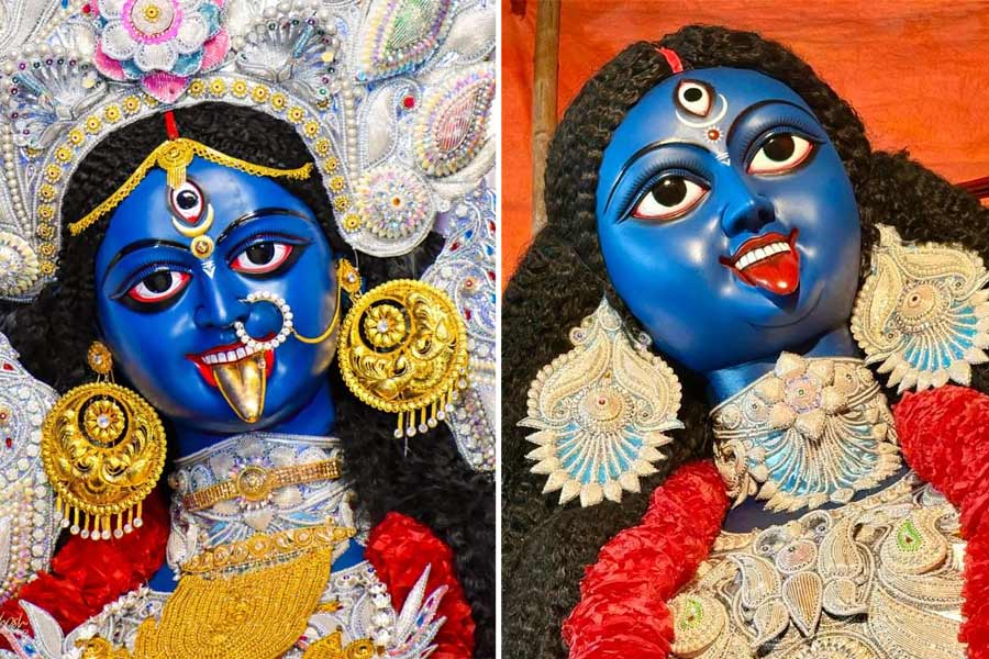 বদলে গেল ফাটাকেষ্টর কালীপ্রতিমার শিল্পী, বদল মায়ের রূপেও