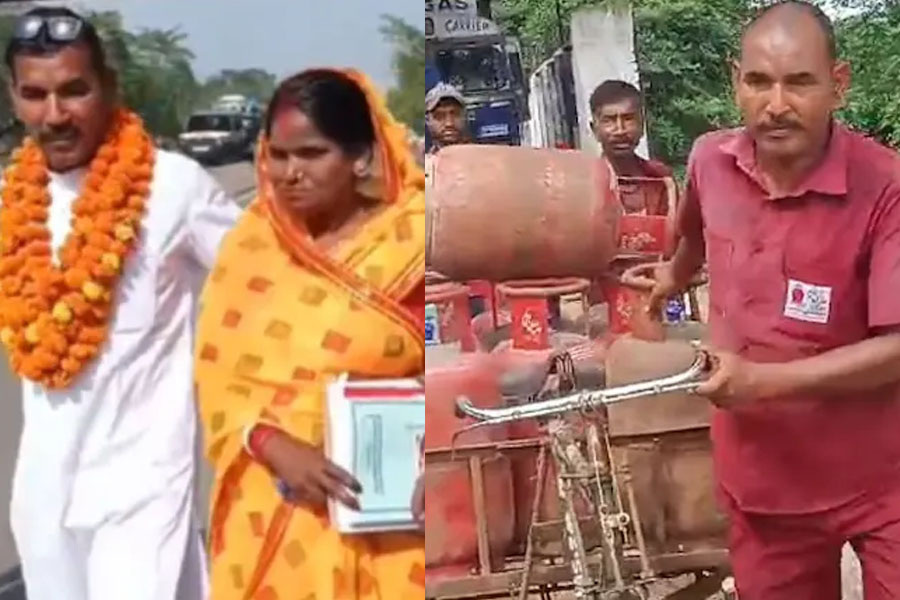 ২০ বছর ধরে নির্বাচন লড়ছেন! ভোটের আগে বিহারে চর্চায় ‘গ্যাস ডেলিভারি বয়’ ছোটেলাল