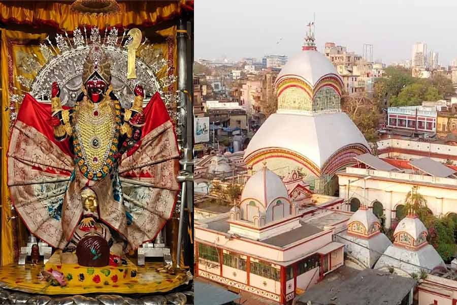 দীপান্বিতা অমাবস্যায় কালীঘাট-দক্ষিণেশ্বরে ভক্তের ঢল, আলোর উৎসবে মাতোয়ারা কালীক্ষেত্র