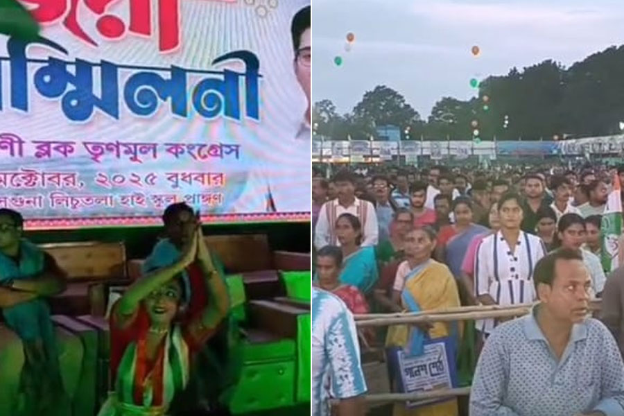 ‘ব্যারিকেড খুলে দিতে হবে ভাবিনি’, কল্যাণীর সগুনায় বিজয়া সম্মেলনীতে জনজোয়ার, আপ্লুত জেলা নেতৃত্ব