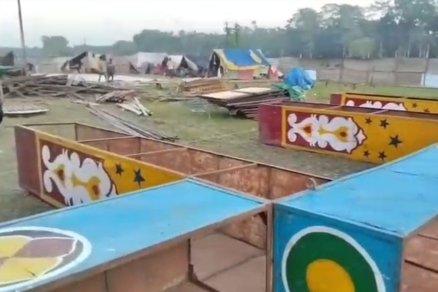 Kali Puja 2025, Preparations for Kali Puja after overcoming the disaster in Alipurduar's Shalkumar area