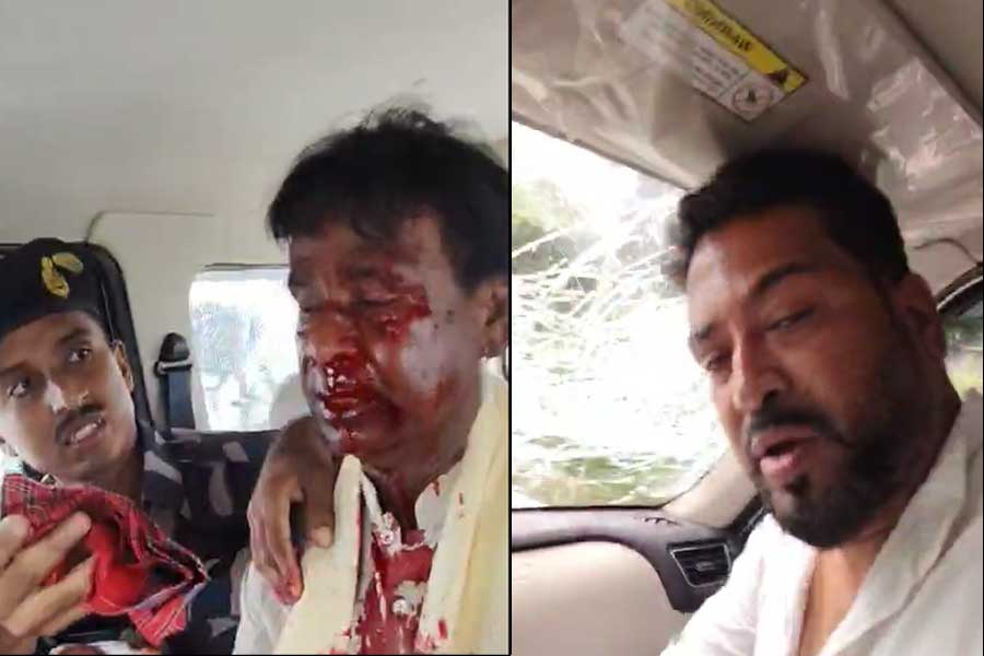 নাগরাকাটায় বন্যা পরিদর্শনে গিয়ে আক্রান্ত বিধায়ক শংকর ঘোষ, রক্তাক্ত বিজেপি সাংসদ খগেন মুর্মু