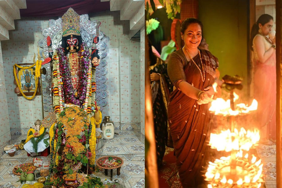 bengali actor mallika banerjee's plan for Kali Puja 2025