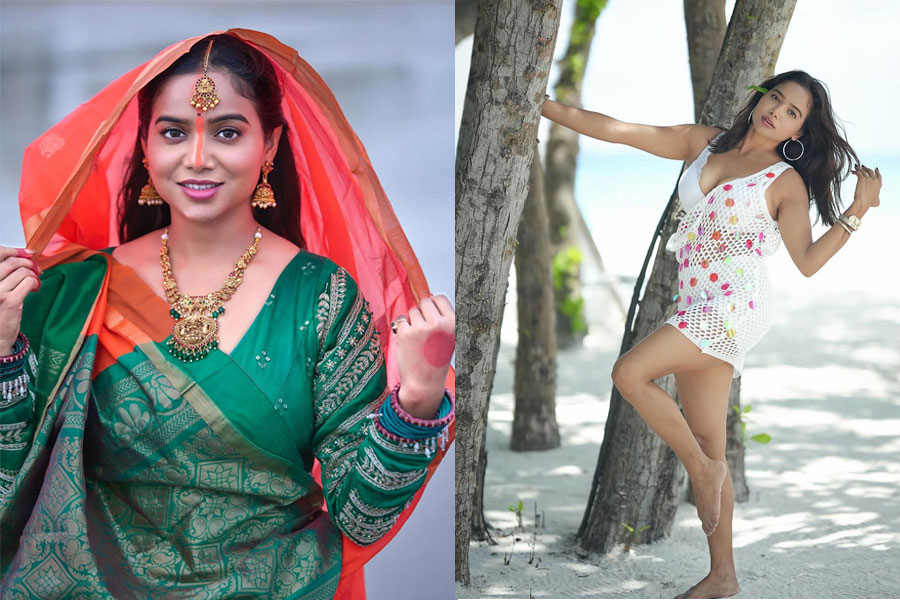 ‘আপনি কি বিবাহিত?’ সিঁদুর পরে ‘কুমারী’ অভিনেত্রীর ছটপুজো উদযাপনে তুঙ্গে বিতর্ক
