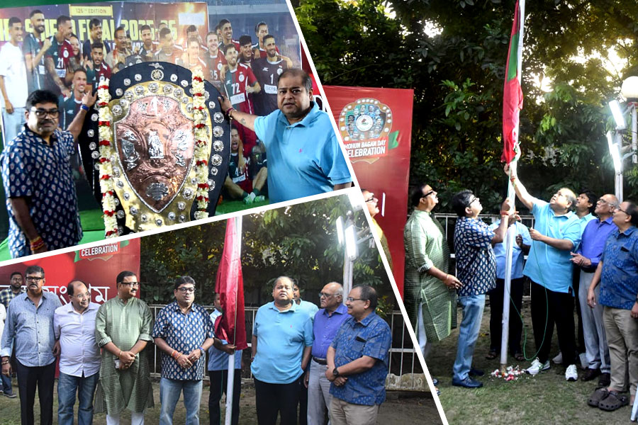 আইএফএ শিল্ড এল মোহনবাগান তাঁবুতে, ভাইফোঁটায় উৎসবে মাতলেন সমর্থকরা