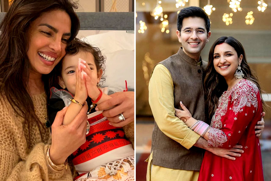 দীপাবলিতে খেলার সঙ্গী পেল মালতী! ‘মাসি’ হওয়ার আনন্দে রাঘব-পরিণীতিকে কী বললেন প্রিয়াঙ্কা?