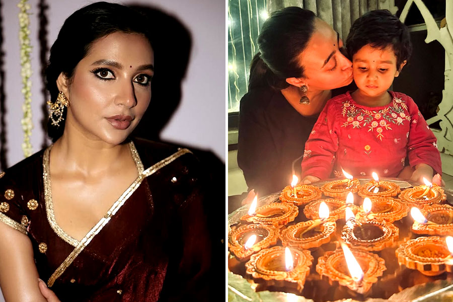 কলকাতার বাইরে শুভশ্রী, দিওয়ালিতে খুদে হাতেই প্রদীপ সাজাচ্ছে ইয়ালিনি, ভাইরাল মিষ্টি ভিডিও