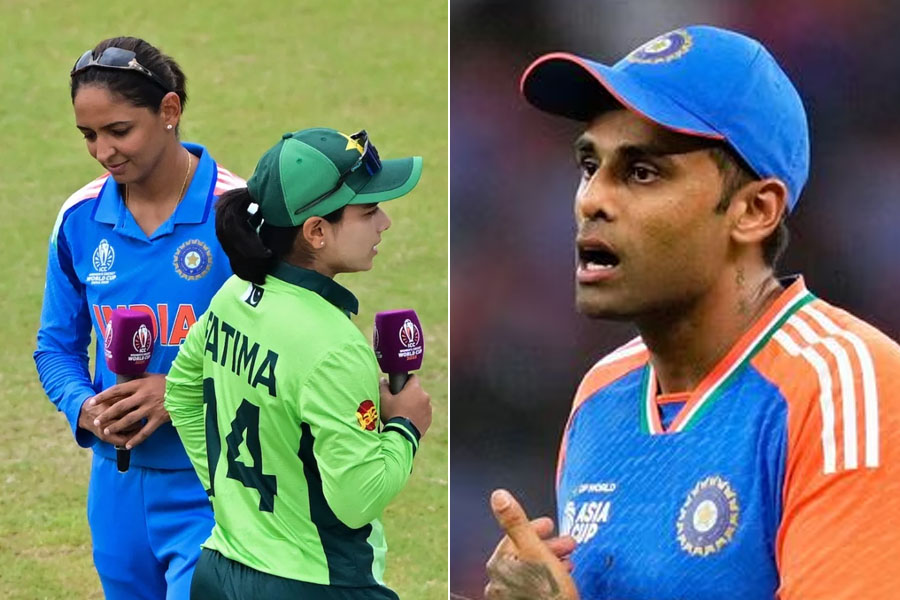 ‘কোথায় প্রতিদ্বন্দ্বিতা? আমরা ১১-০’তে এগিয়ে’, বিশ্বকাপে ভারত-পাক ম্যাচ নিয়ে খোঁচা সূর্যের