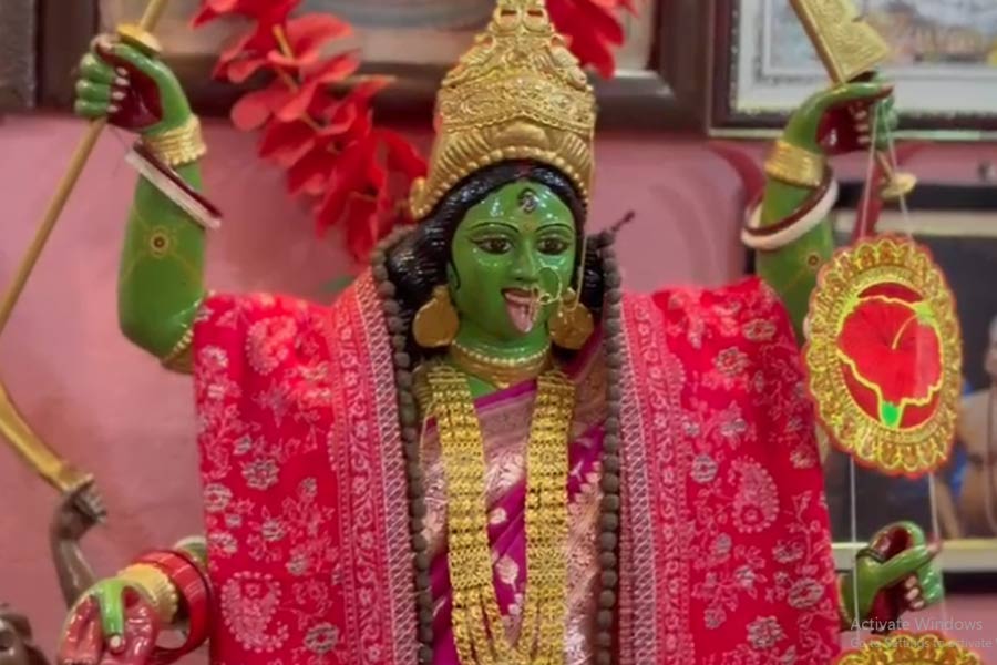 হুগলিতেই কালীঘাট দর্শন! দক্ষিণাকালীর মন্দিরের আদলে তৈরি হচ্ছে সবুজ কালীর নতুন দেবালয়