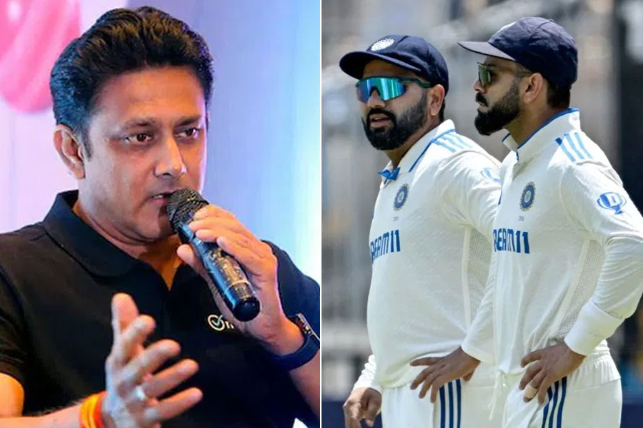 ভারতের ব্যাটিং বিপর্যয়ে দায়ী রোহিত-কোহলিদের সিদ্ধান্তও! ‘হতাশ’ কুম্বলের নিশানায় আর কারা?
