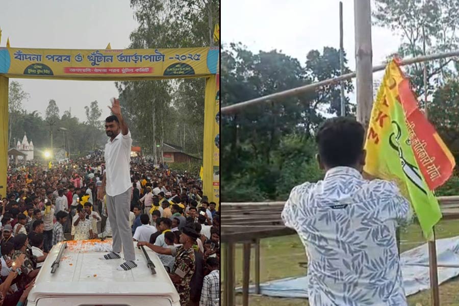 ‘ইনকিলাব আয়া হে…’, জয়রাম মাহাতোর ভাইরাল স্লোগানে ‘টাইগার’ জ্বরে কাঁপছে জঙ্গলমহল!